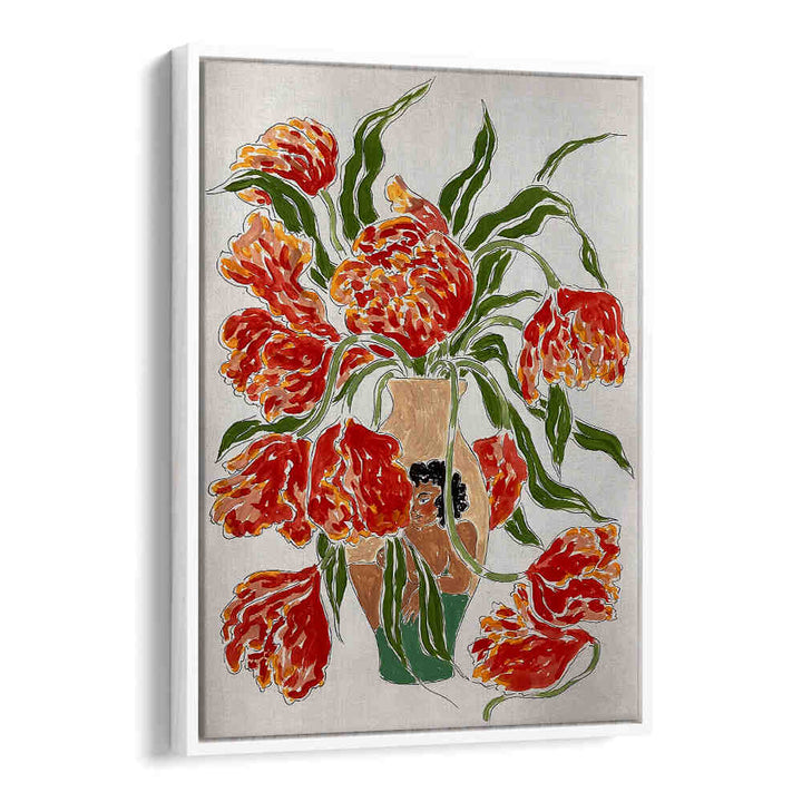 THE AFTERMATH , FLORAL FLOWER PAINTINGS
