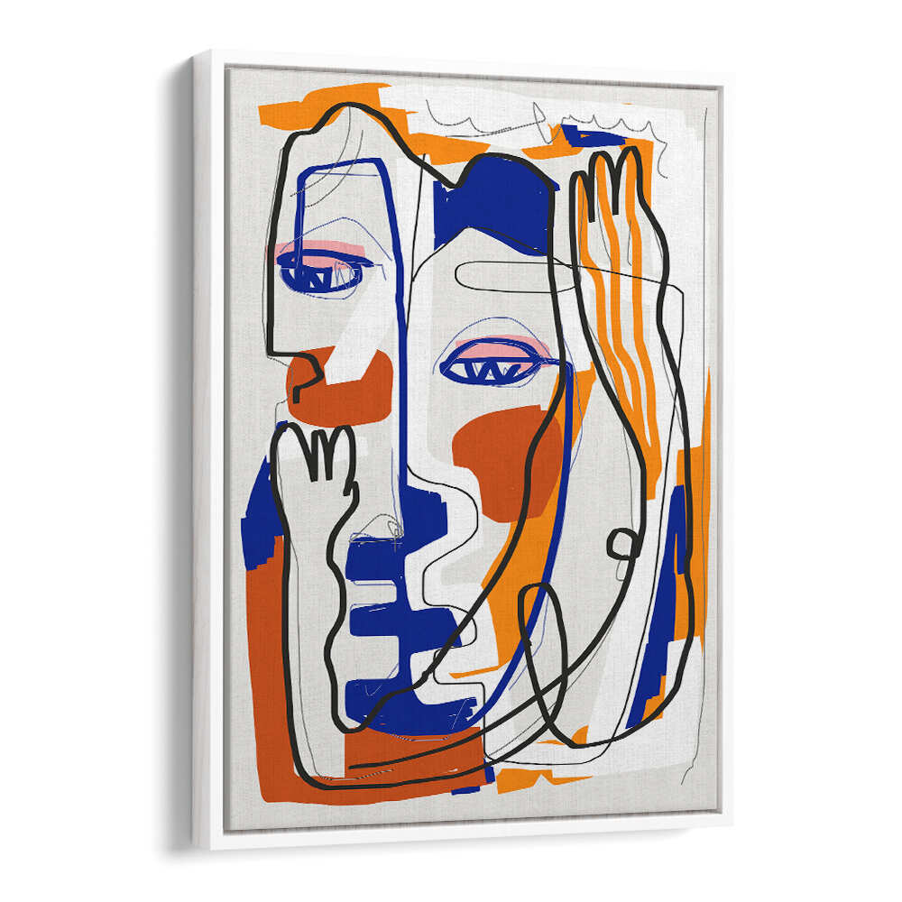 ABSTRACT LINE ART ROMANCE , POP ART PAINTINGS