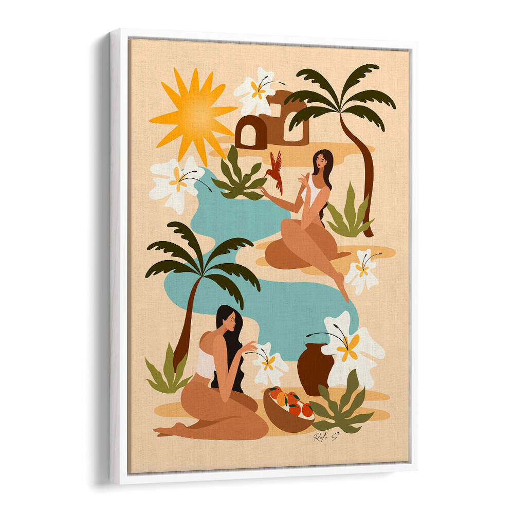 ISLAND SERENITY , BEACH PAINTINGS