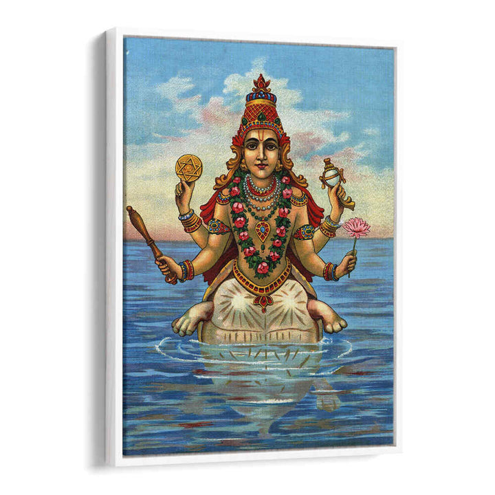 KURMA AVATAR , INDIAN ART PAINTINGS