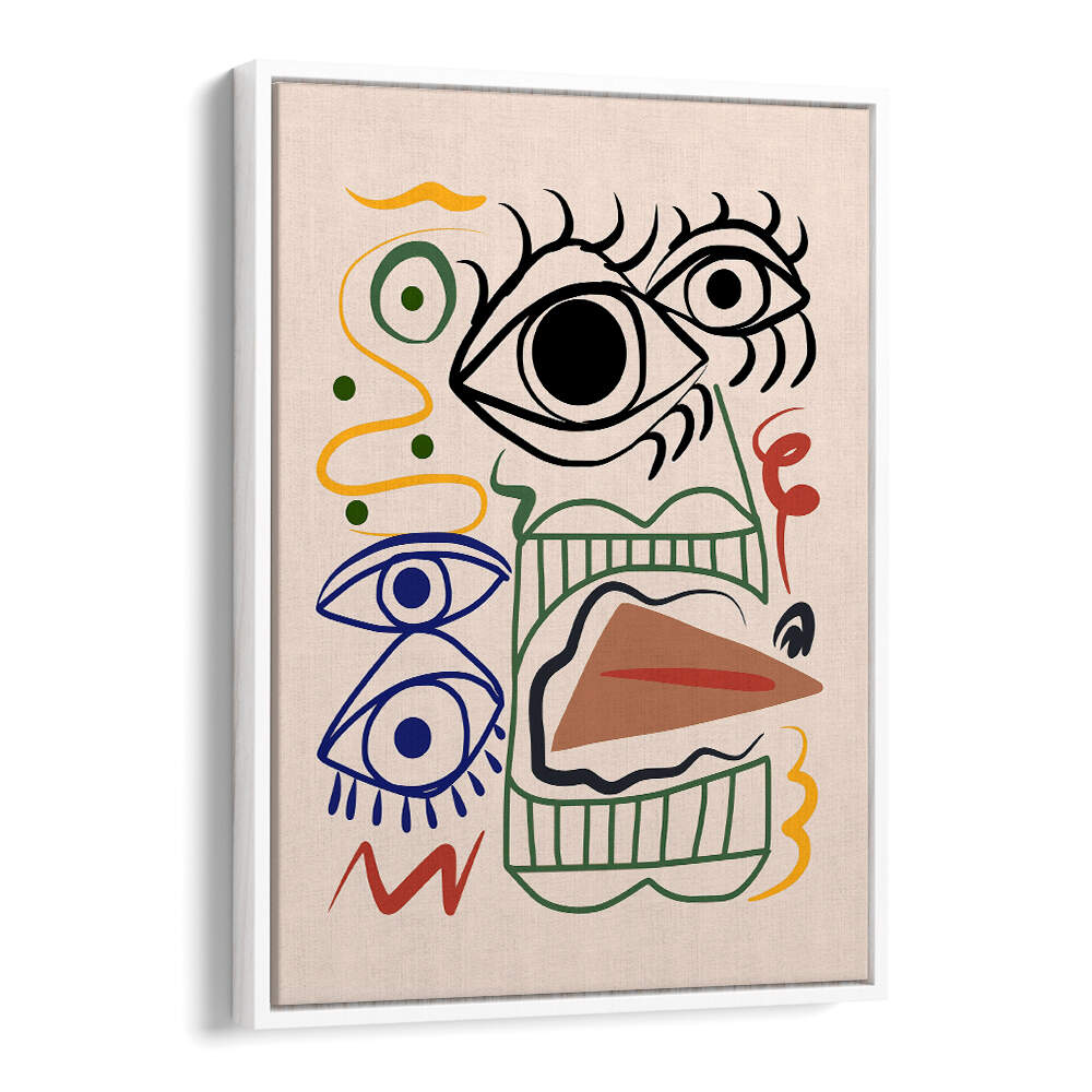 LINE ART BIZARRE TOTEM