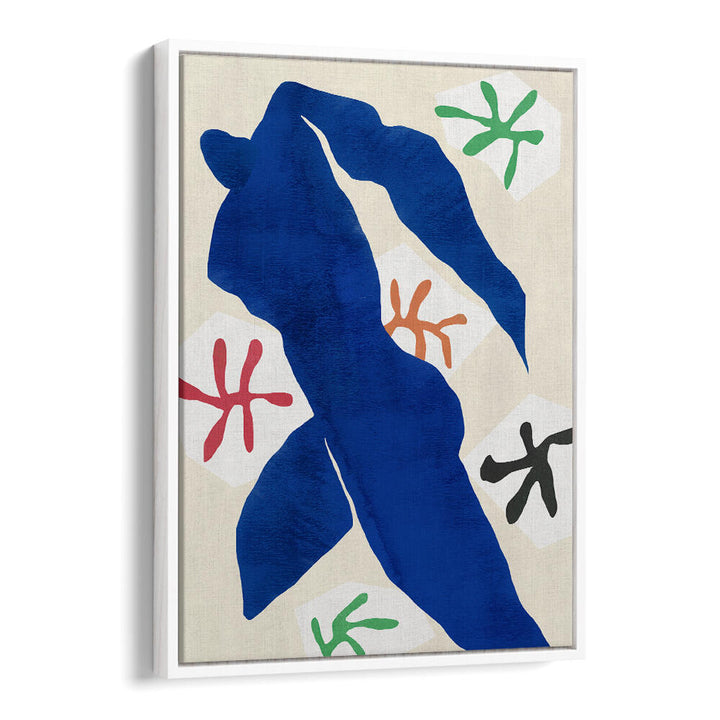 ABSTRACT BLUE FIGURE , ABSTRACT PAINTINGS