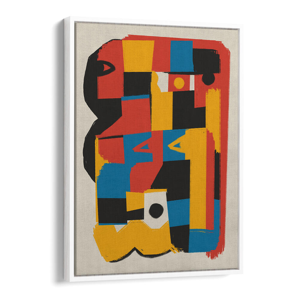 BAUHAUS ABSTRACT COLOR BLOCK , ABSTRACT PAINTINGS