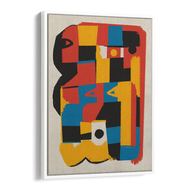 BAUHAUS ABSTRACT COLOR BLOCK , ABSTRACT PAINTINGS