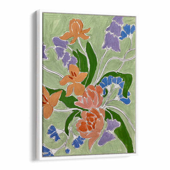 CENTREPIECE , FLORAL FLOWER PAINTINGS