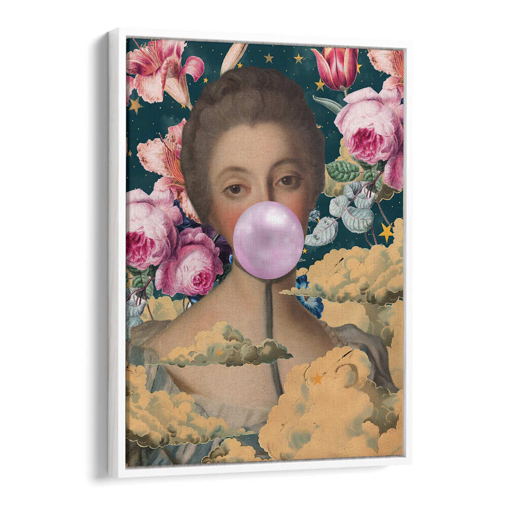 COLLAGE LADY , ALTERED ART PRINTS