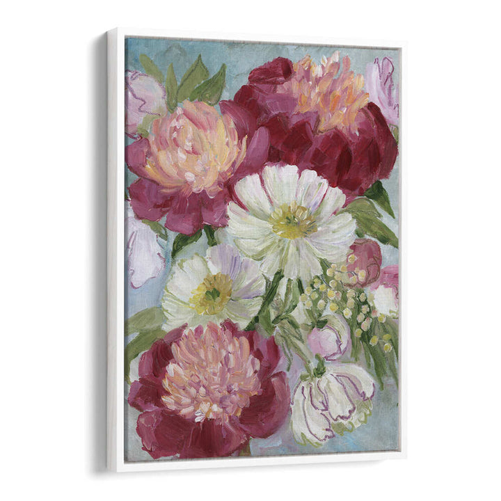 ELEANORA PAINTERLY FLORALS , FLORAL FLOWER PAINTINGS