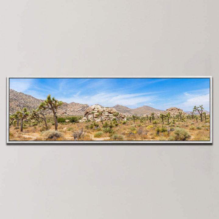 SCENIC JOSHUA TREE NATIONAL PARK , PANORAMIC ART