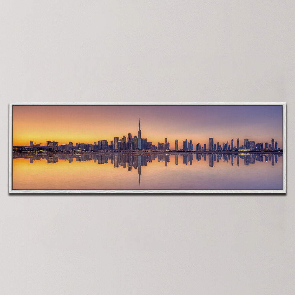 SKYLINE DUBAI , PANORAMIC ART