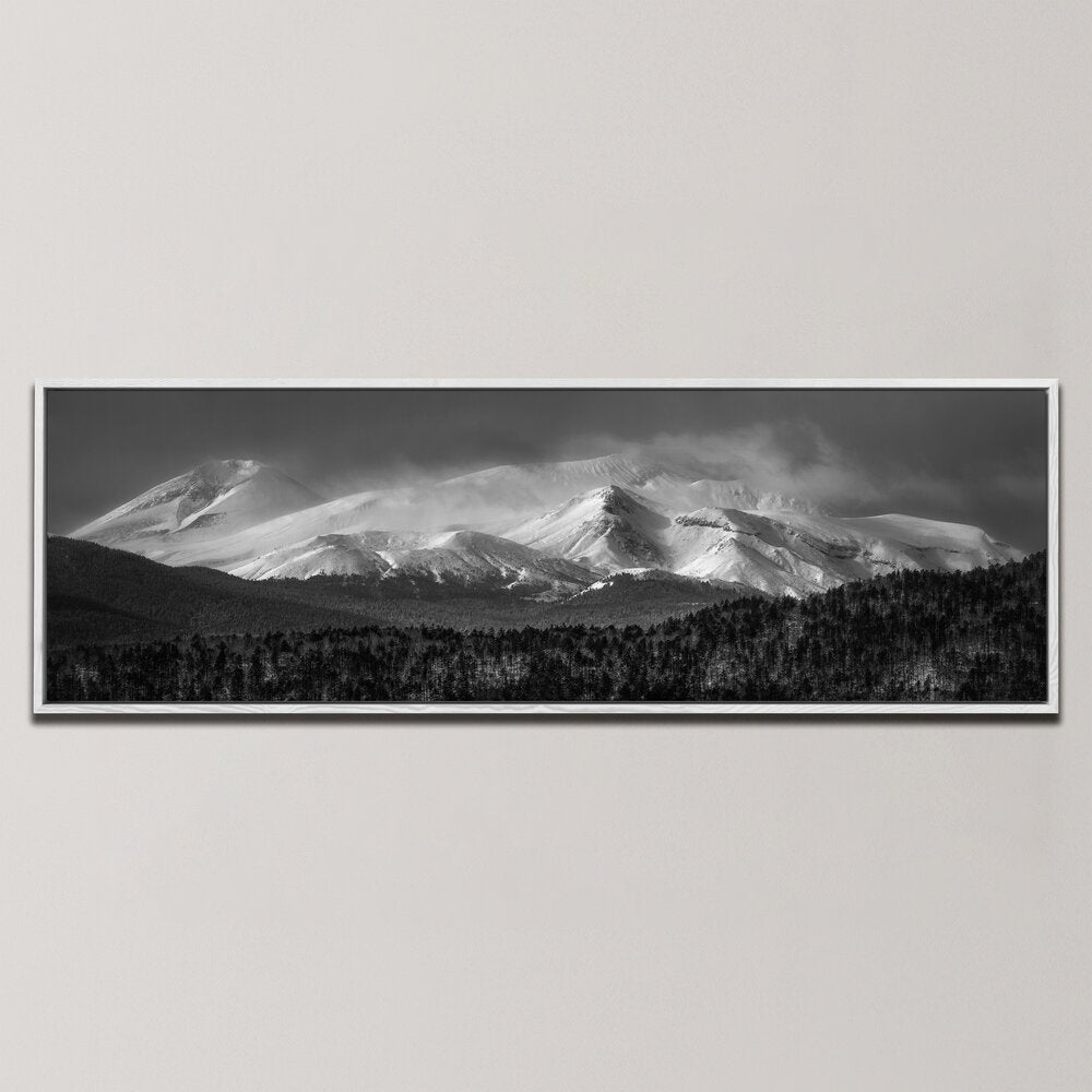 MT AKAN - HOKKAIDO WINTER WONDERLAND , PANORAMIC ART