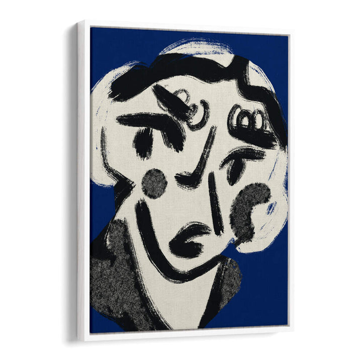 MADAME IN BLUE , PORTRAITS & FIGURATIVE ILLUSTRATIONS