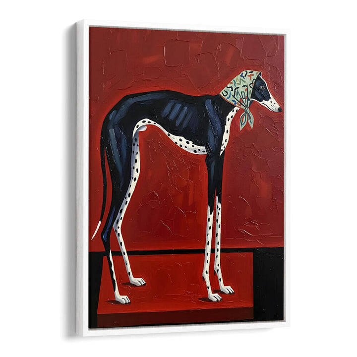 BLACK DOG GREYHOUND I