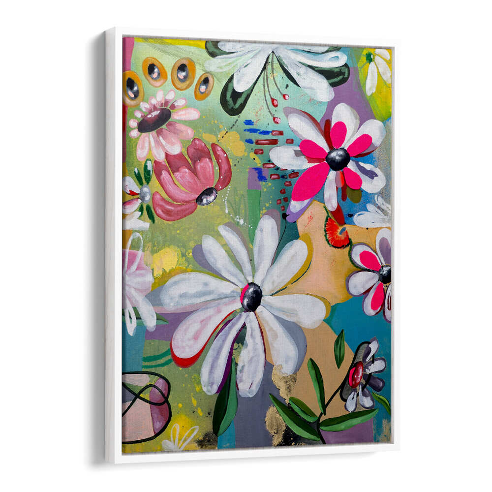 FLORAL , FLORAL FLOWER PAINTINGS