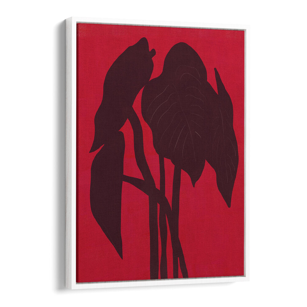 SHADOWED FOLIAGE , FLORAL FLOWER PAINTINGS