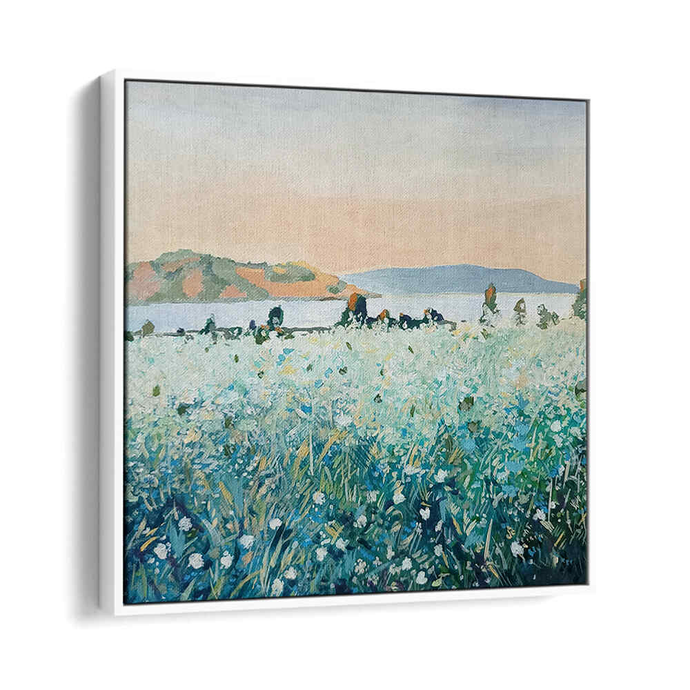 BAY VIEW , LANDSCAPE PAINTINGS