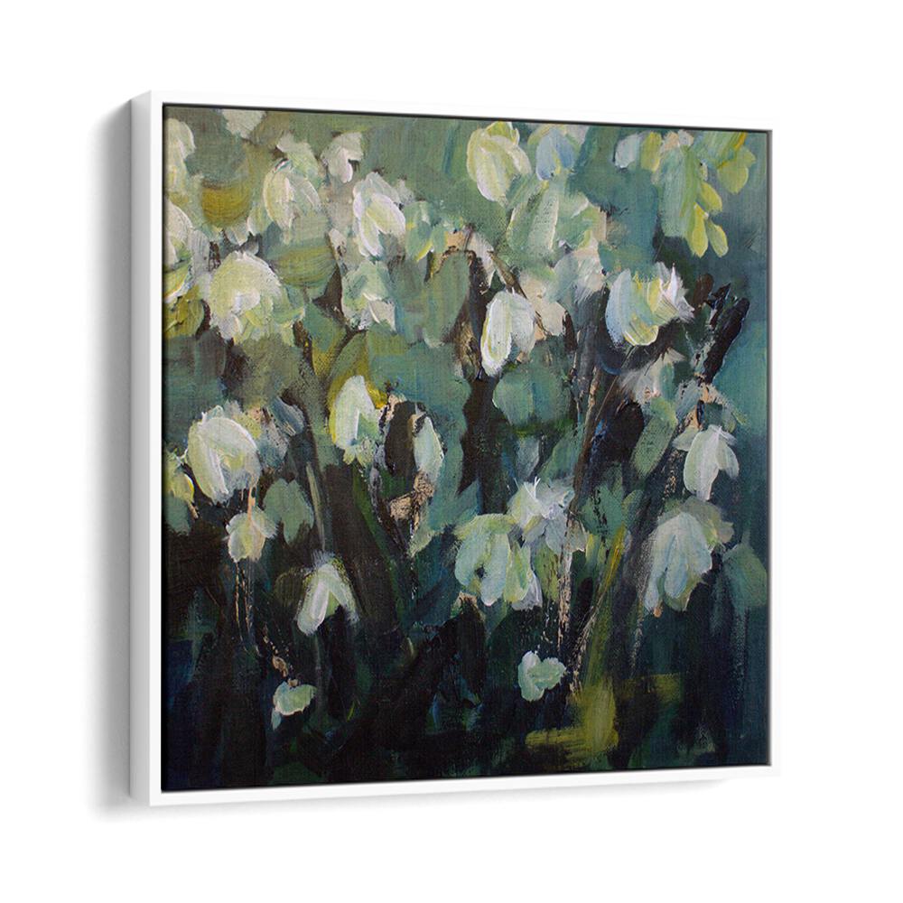 Explore BLOOMING SERENITY, FLORAL FLOWER PAINTINGS, showcasing enchanting abstract floral designs for your decor.