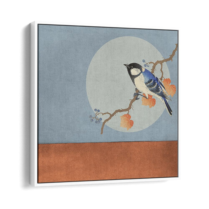 BLUE BIRD UNDER MOON