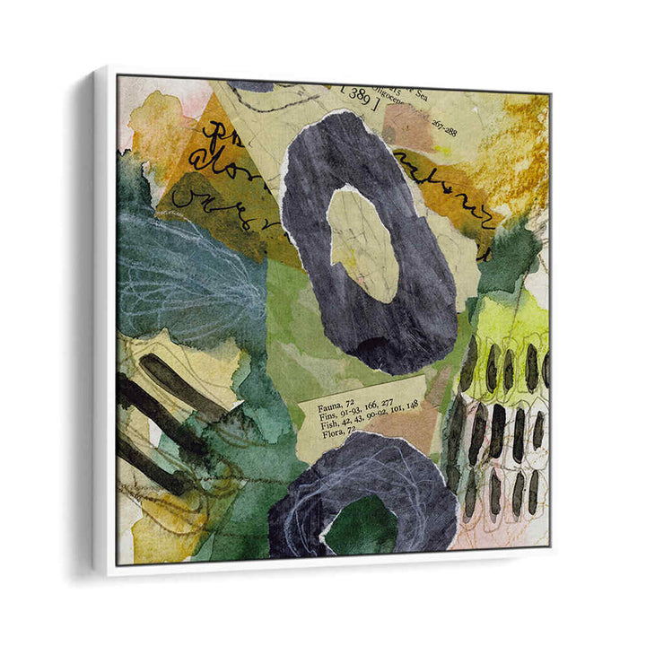 COLLAGE ABSTRACT , ABSTRACT PAINTINGS