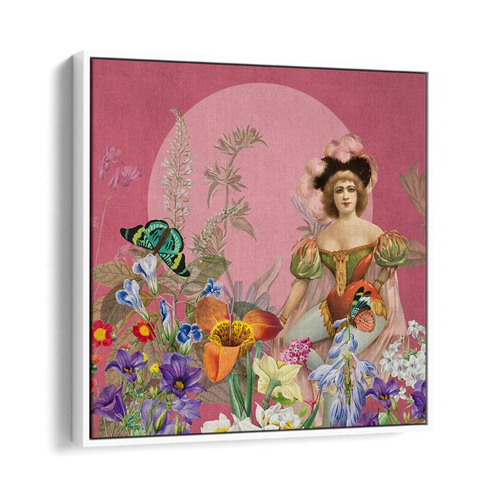 ELEGANT FLORAL PORTRAIT