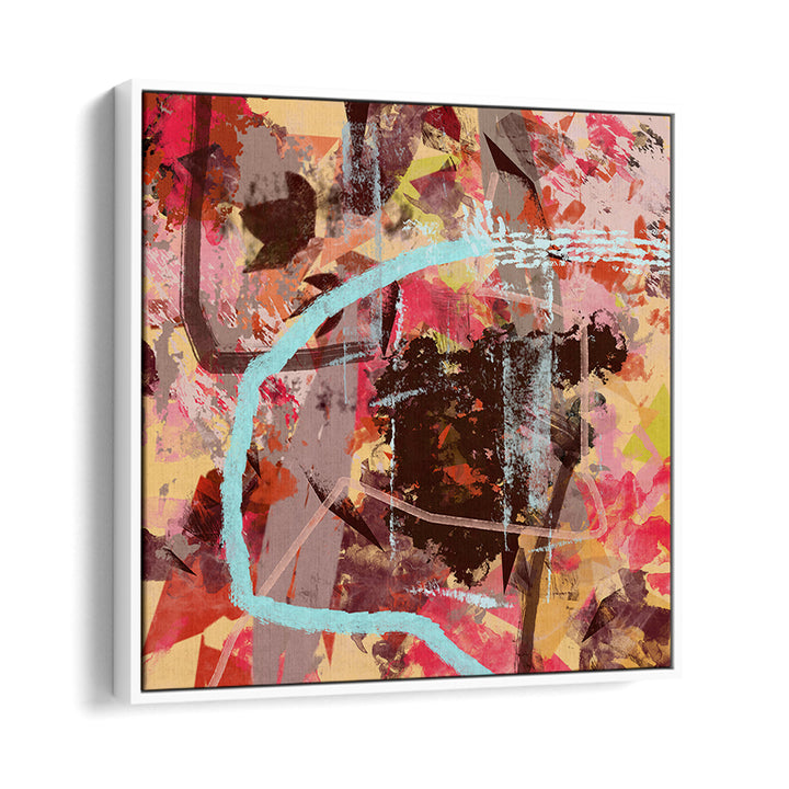 Vibrant FOUR SEASON AUTUMN, ABSTRACT PAINTINGS capturing the essence of autumn for your elegant living space.