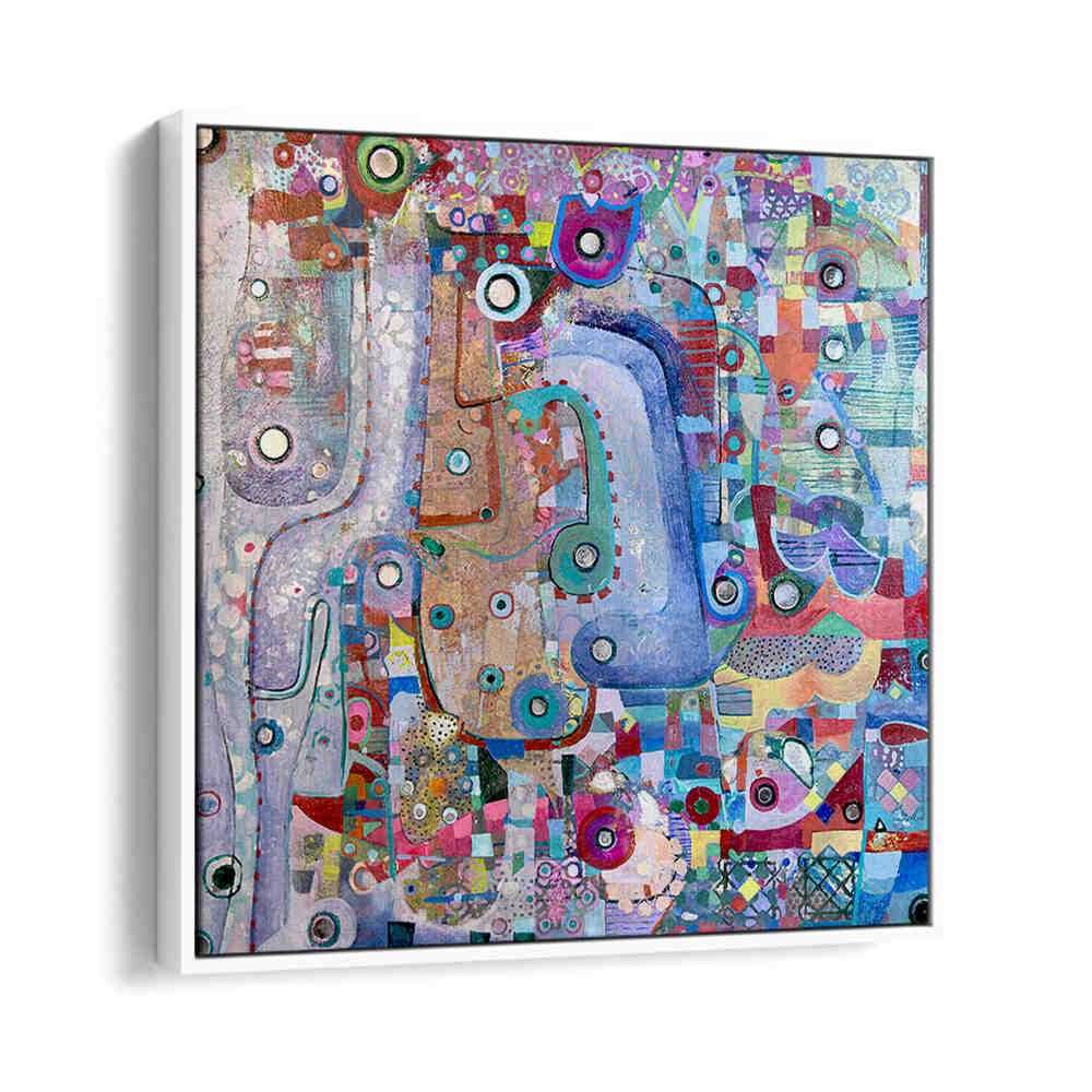 INDIGO MIRROR , ABSTRACT PAINTINGS