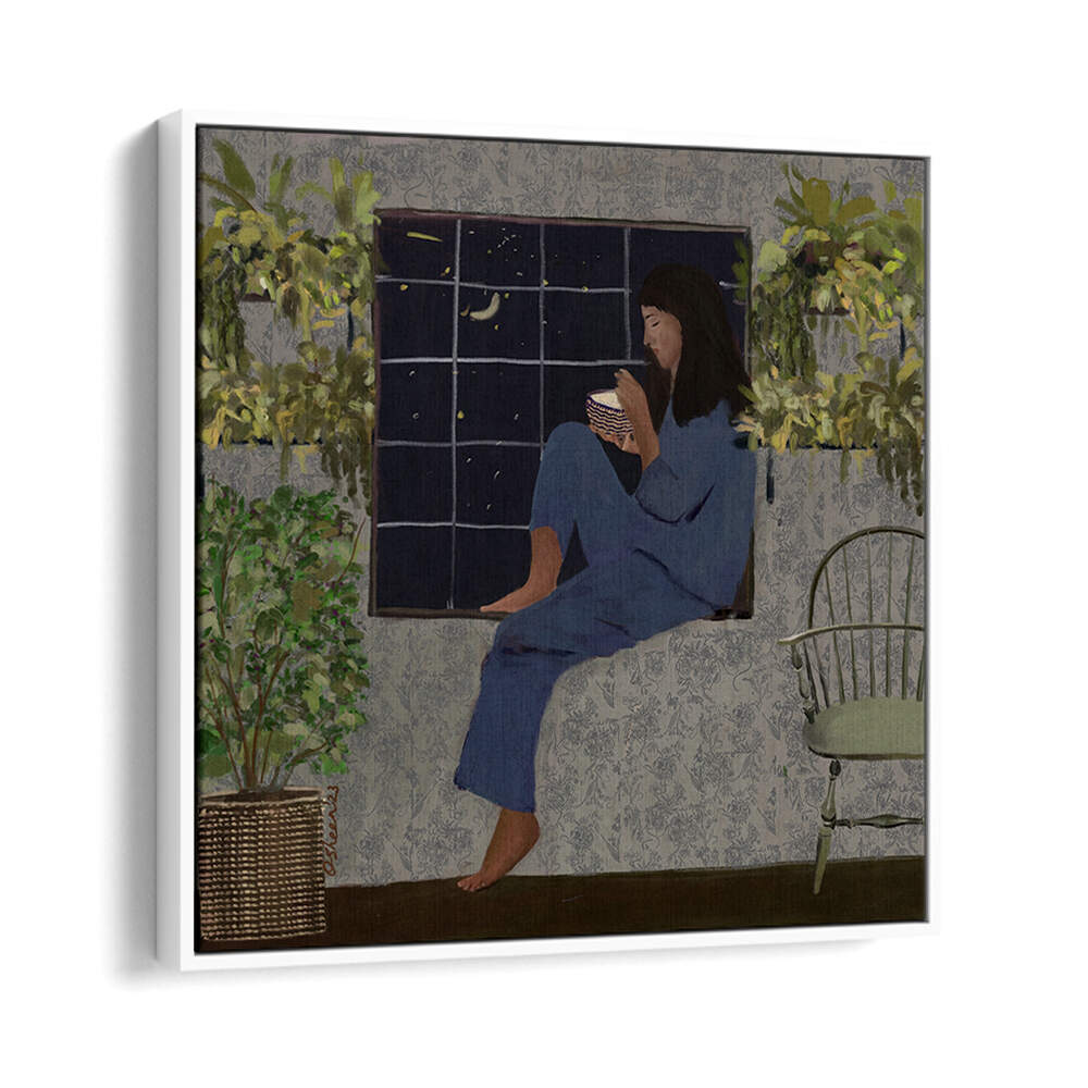 LATE NIGHT TREAT , PORTRAITS & FIGURATIVE ILLUSTRATIONS