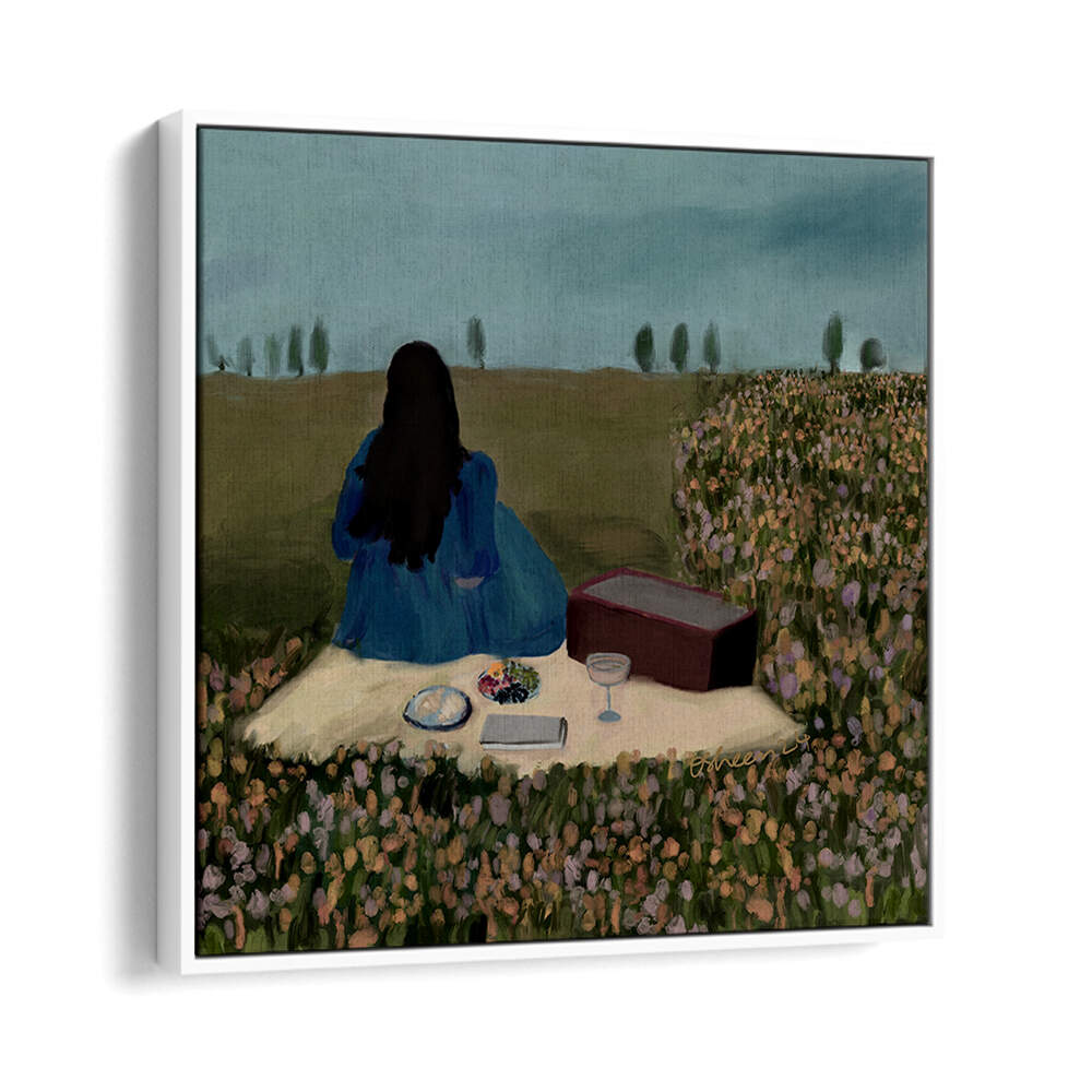 SOLO PICNIC DATE , PORTRAITS & FIGURATIVE ILLUSTRATIONS