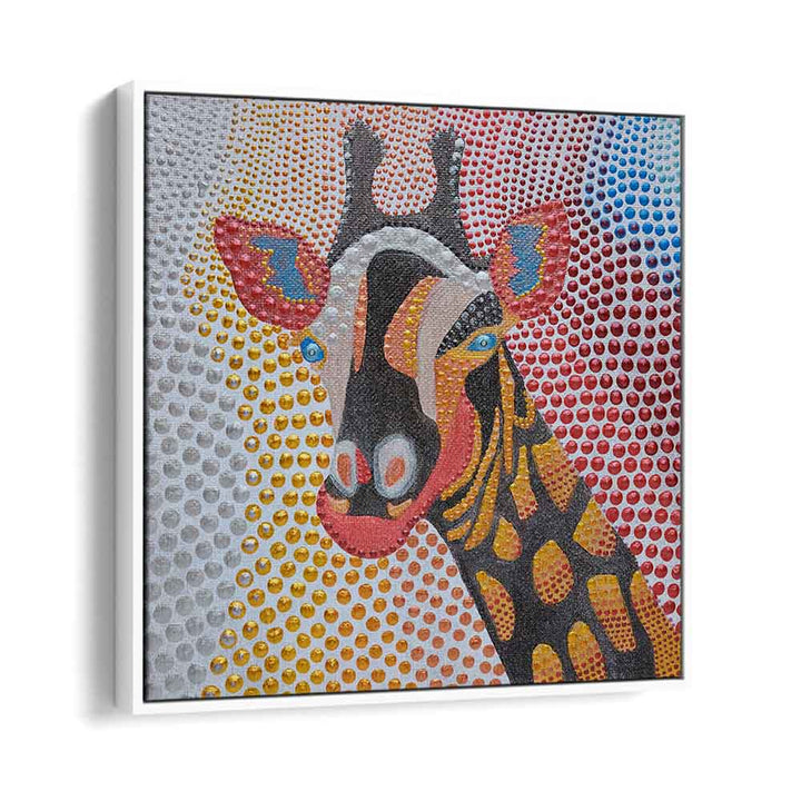 Bright and colorful STYLIZED GIRAFFE, KIDS ROOM PAINTINGS perfect for transforming your child's playful space.