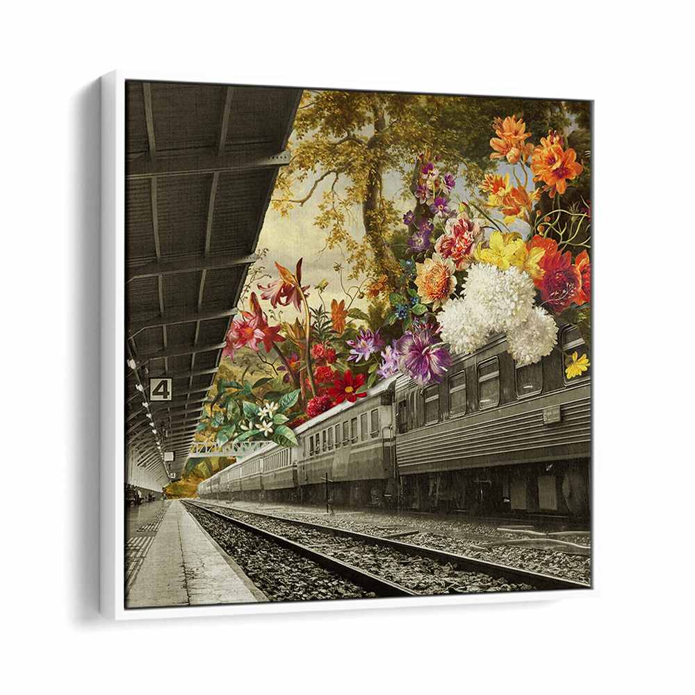 SURREAL FLORAL TRAIN