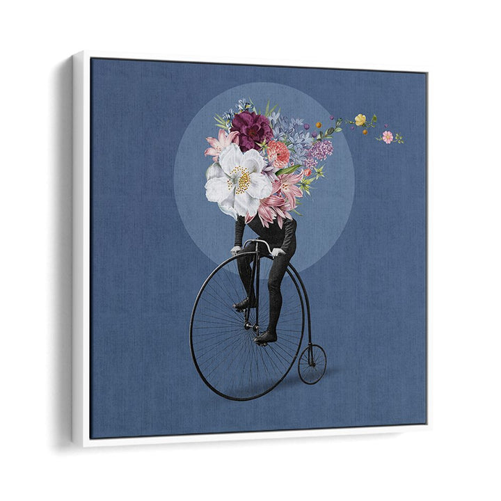 WHIMSICAL FLORAL CYCLIST