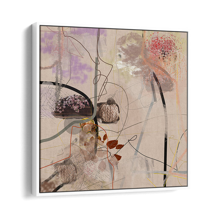 Transform your space with the vibrant Winter Garden, Abstract Paintings, blending nature and creativity beautifully.