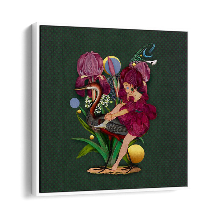 Whimsical artwork from ENCHANTED FOREST X, PORTRAITS, blending nature and fantasy in vibrant colors.
