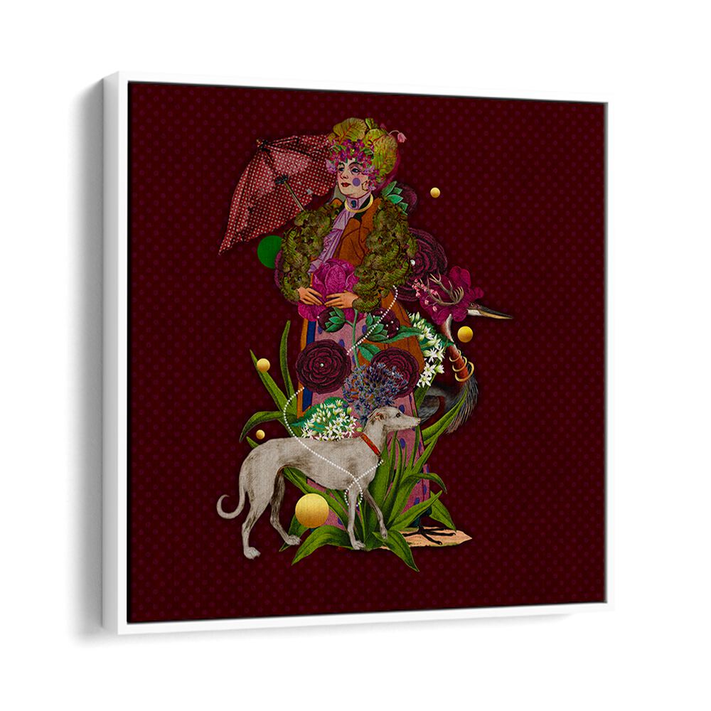 Whimsical portrayal from ENCHANTED FOREST IV, PORTRAITS, showcasing nature's magic in vibrant colors. Perfect decor choice.