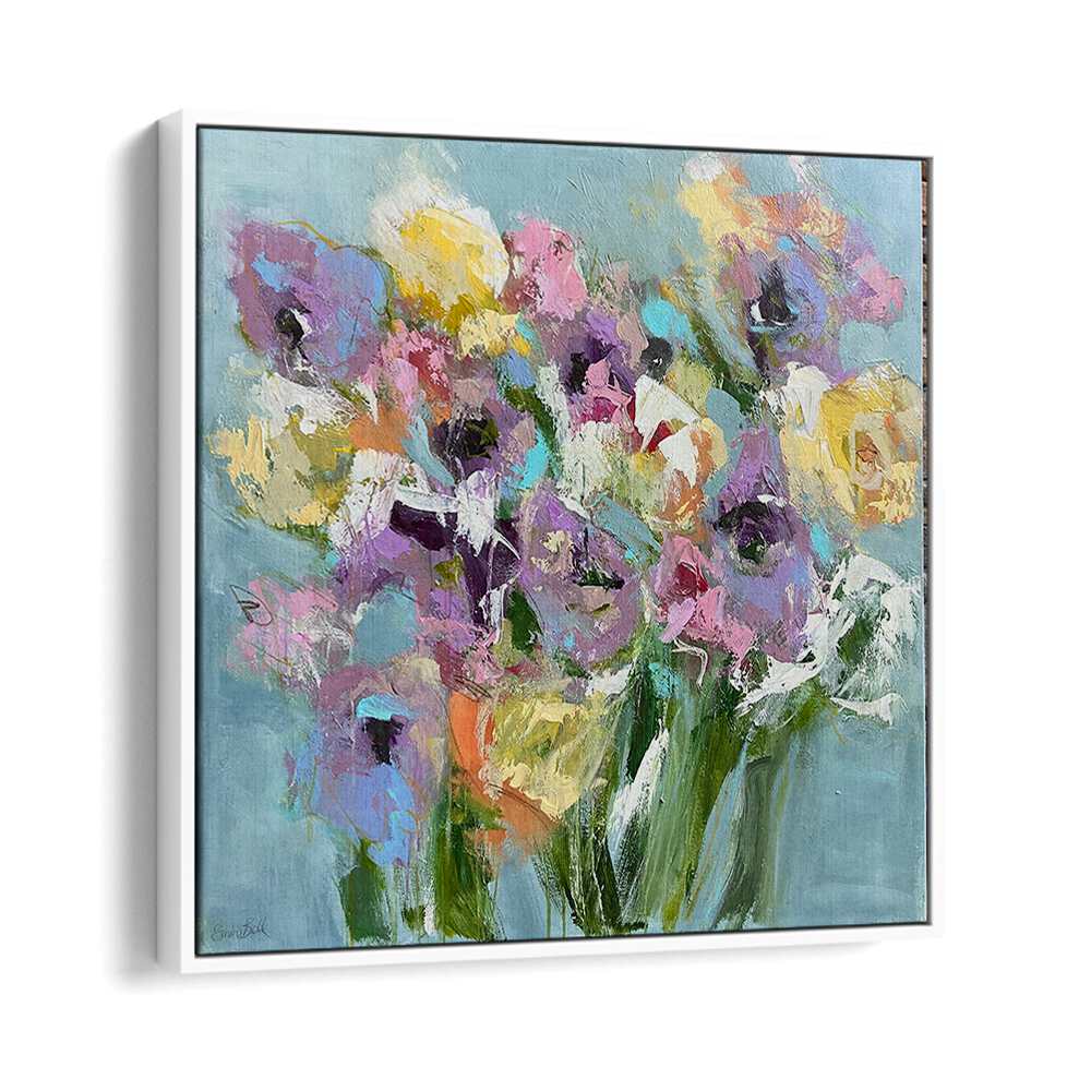 Vibrant Colorful Blossoms, floral flower paintings showcasing stunning blooms to elevate your home décor.