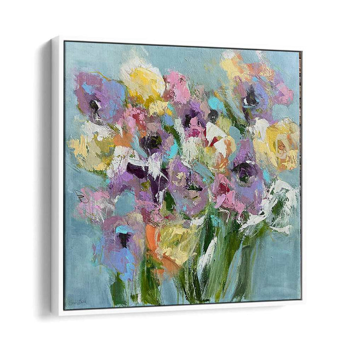 Vibrant Colorful Blossoms, floral flower paintings showcasing stunning blooms to elevate your home décor.