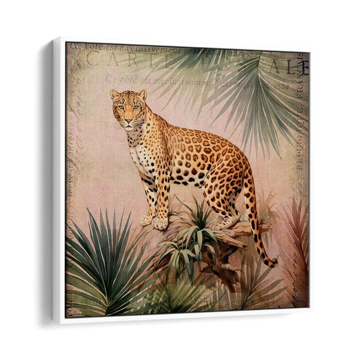 CHEETAHS TROPICAL JUNGLE BY ANDREA HAASE , WILDLIFE POSTERS, WILDLIFE PAINTINGS