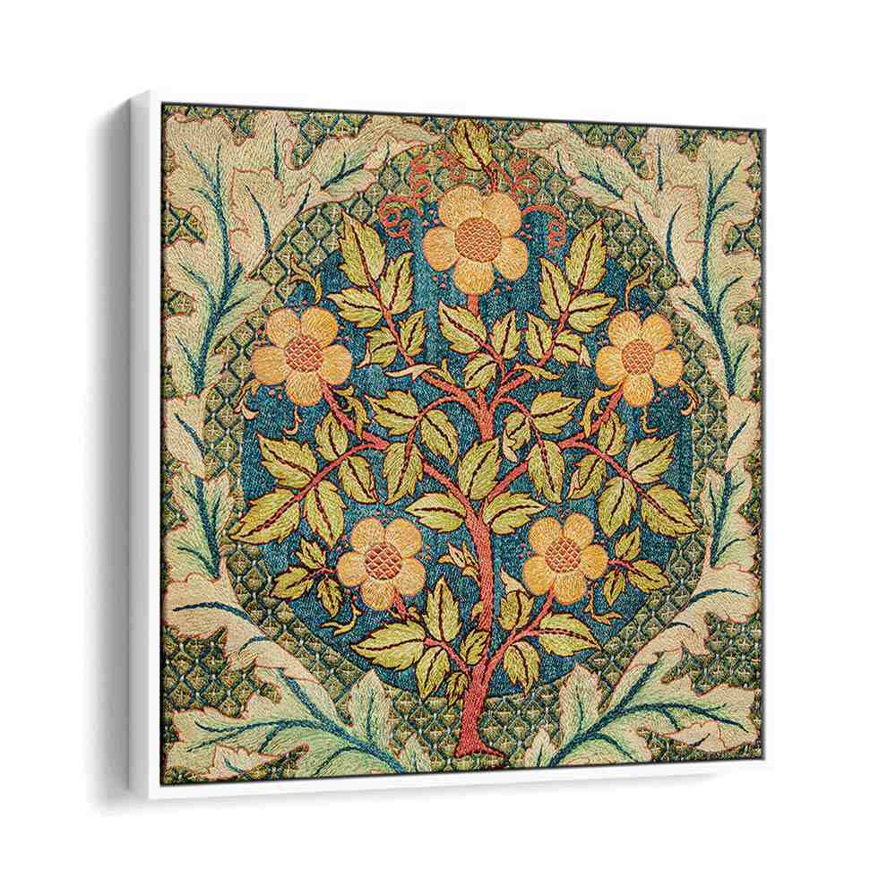 ROSE WREATH (1834-1896) , WILLIAM MORRIS PAINTINGS , ARTWORKS BY WILLIAM MORRIS