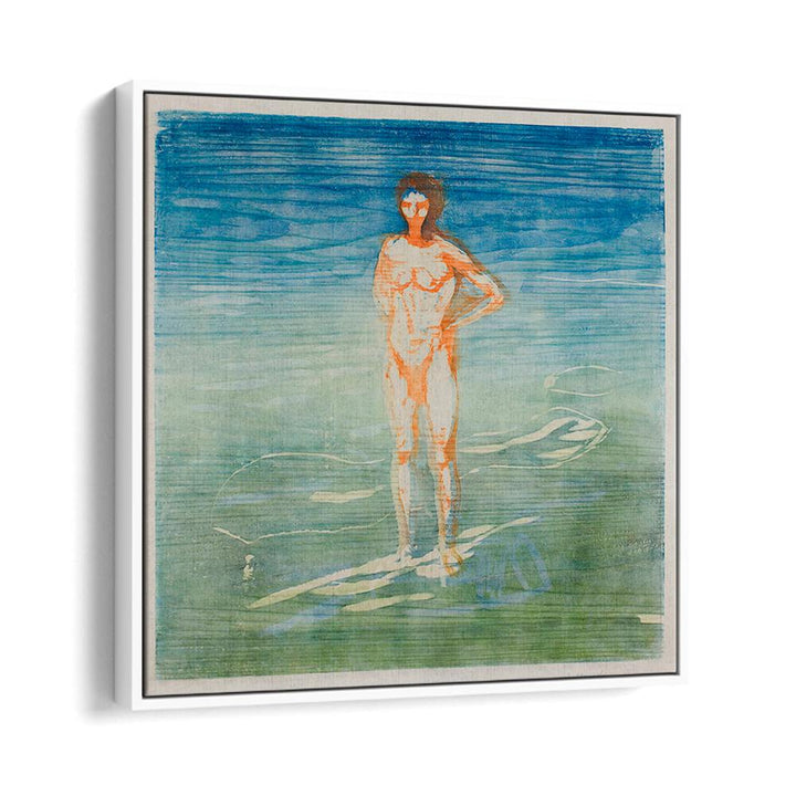 MAN BATHING (1899) , VINTAGE PAINTINGS