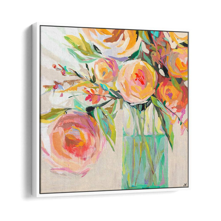 Vibrant KELLY S BOUQUET, FLORAL FLOWER PAINTINGS with bold brushstrokes, perfect for brightening any living space.