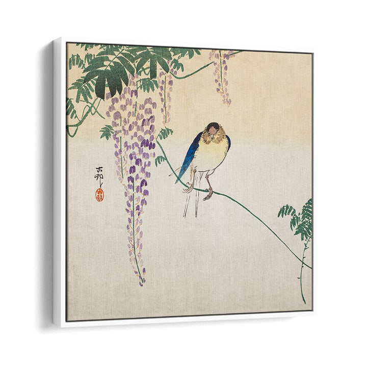 WISTERIA AND SWALLOW (CA. 1900) , JAPANESE PAINTINGS , JAPANESE ART PRINTS