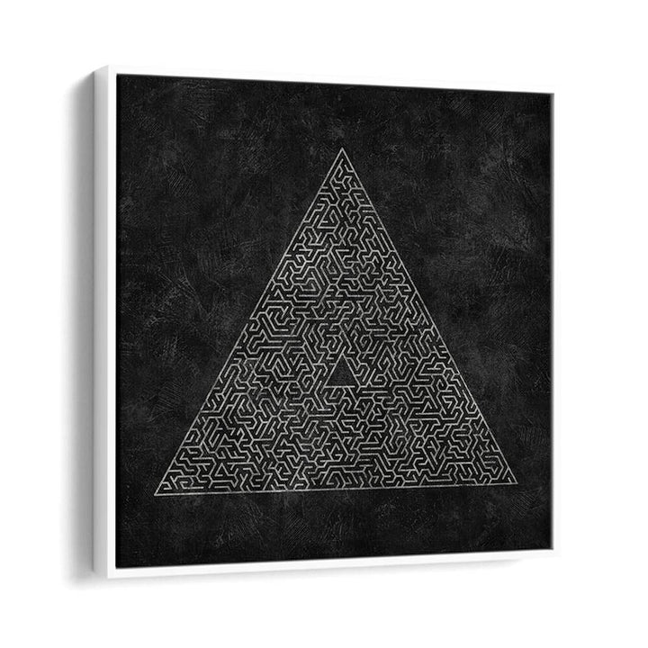 Transform your space with THE PYRAMID MAZE ESCAPE II, GEOMETRIC ART PRINTS showcasing intricate 3D maze designs.