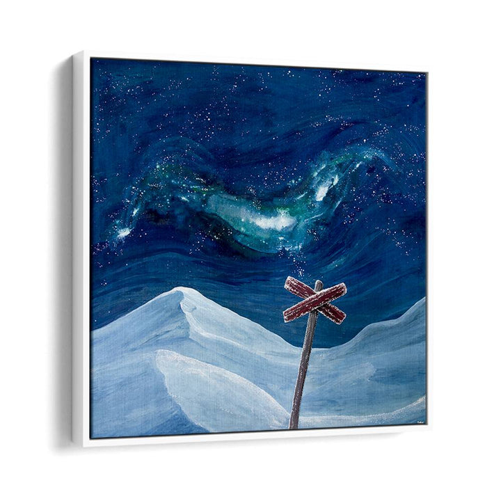 Charming HOAR FROST, KIDS ROOM PAINTINGS featuring a serene winter landscape, perfect for children's decor.