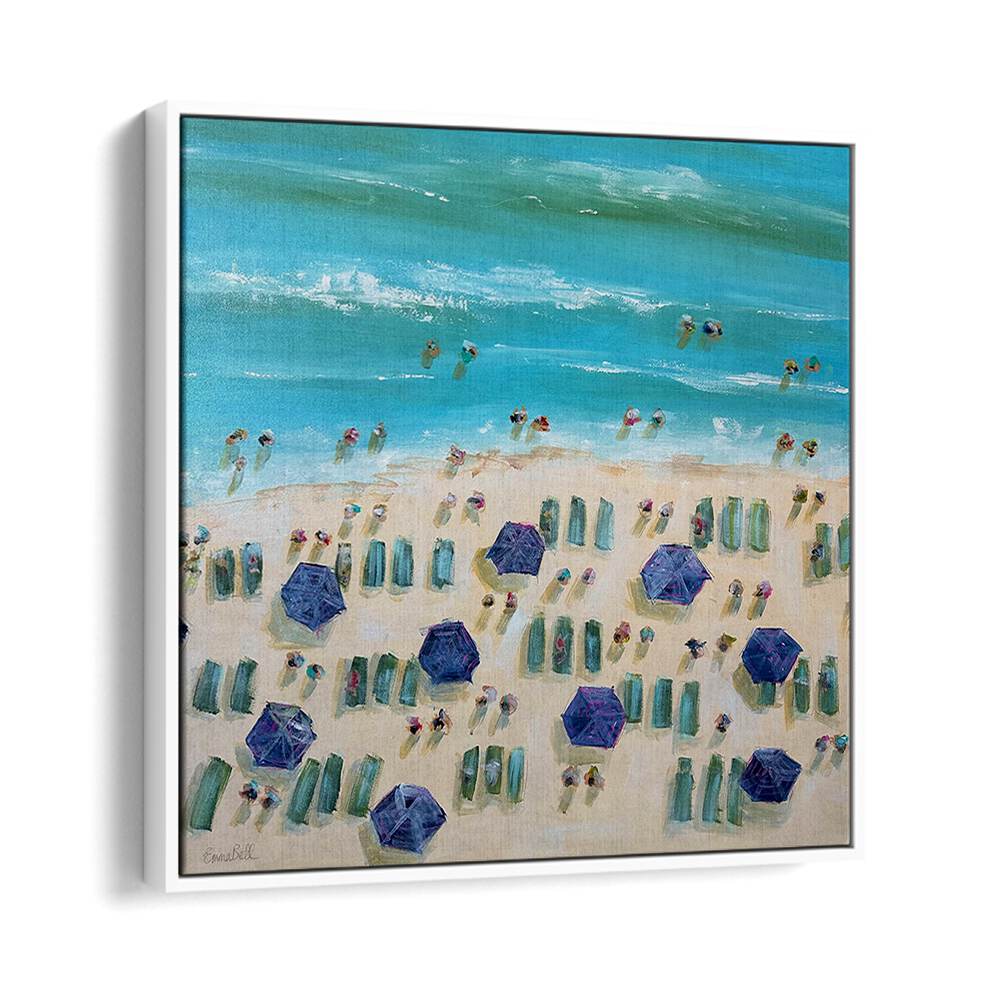 Vibrant BEACH BLISS, BEACH PAINTINGS showcase sunny beach scenes, perfect for coastal decor enthusiasts.
