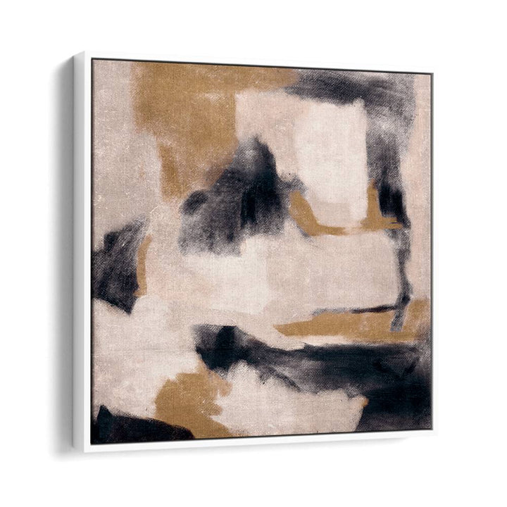 Stylish DYNAMIC BRUSHSTROKES, ABSTRACT PAINTINGS featuring a blend of earthy tones, perfect for modern decor.