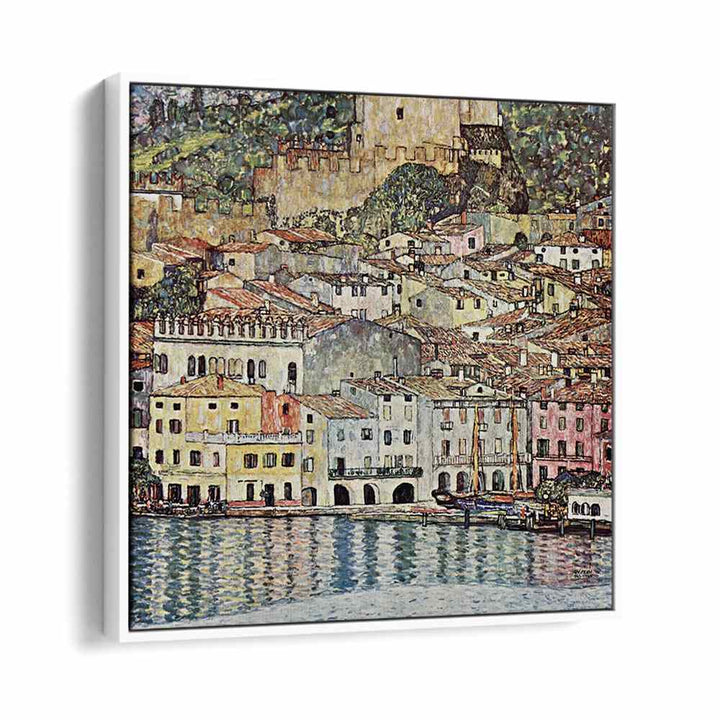 MALCESINE AM GARDASEE (1913) , VINTAGE PAINTINGS