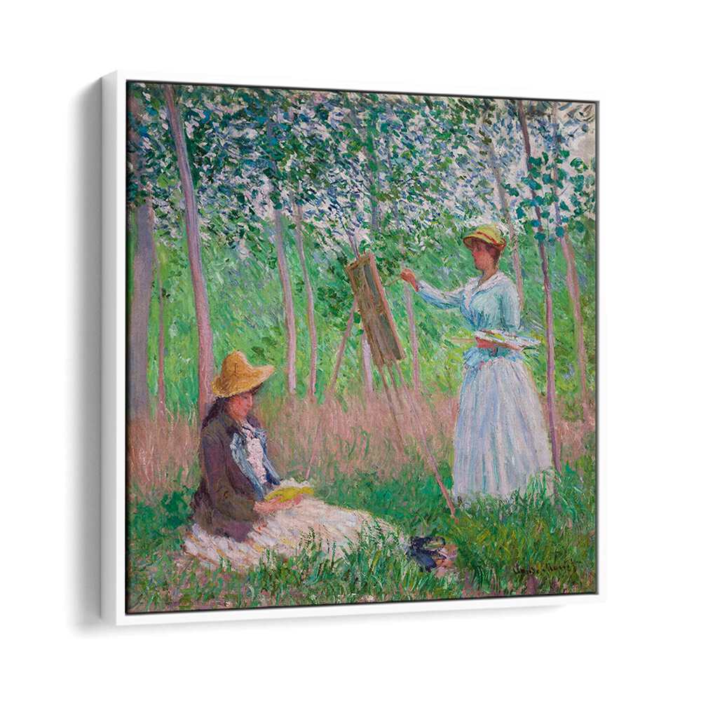 IN THE WOODS AT GIVERNY , VINTAGE PAINTINGS