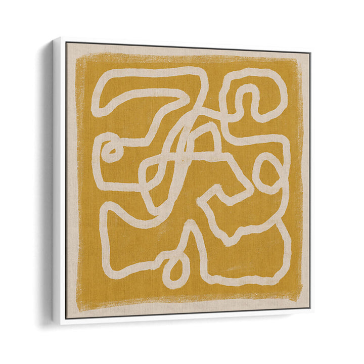 ABSTRACT LINES GOLD , LINE ART PAINTINGS