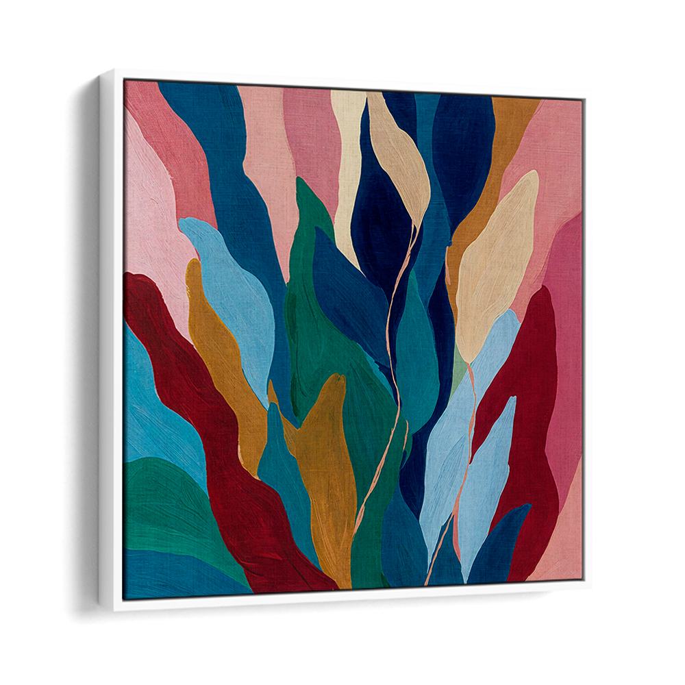 ABSTRACT TROPICAL LEAVES