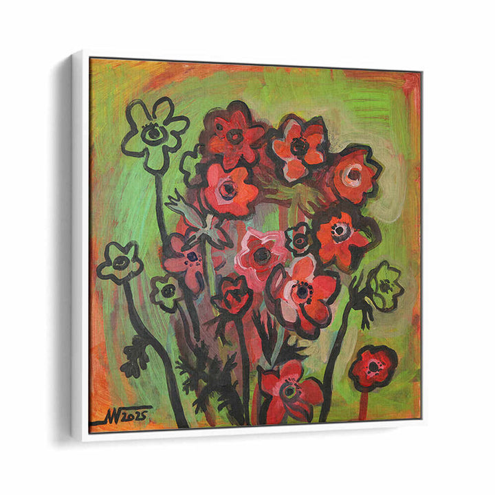 ANEMONES , RETRO ART