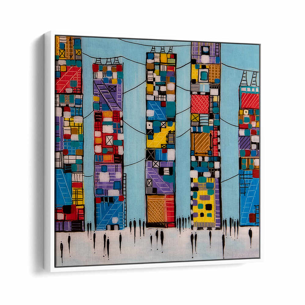 BLUE SKY , MODERN IMPRESSIONISM PAINTINGS